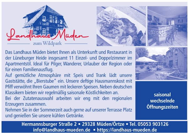 Landhaus Müden